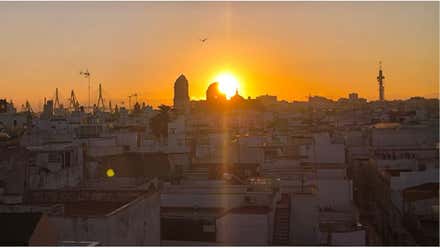 Cádiz disfruta de su último día soleado de la semana antes de la llegada de otra DANA, según la Aemet