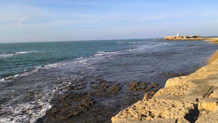 La Aemet amplía las alertas amarillas por el viento de Levante en Cádiz