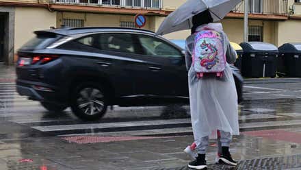 Toda la provincia de Cádiz en alerta naranja por las lluvias en el que será el último día de esta DANA