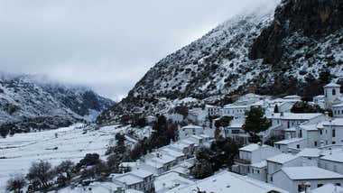 El aire polar que afecta a la Península podría dejar nieve en Cádiz a partir del martes