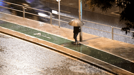 El tiempo mejora en Cádiz después de la lluviosa madrugada de Reyes
