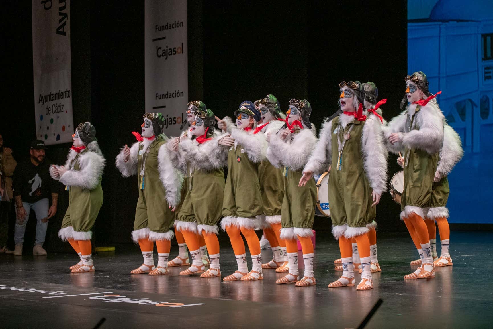 Final de juveniles del COAC 2025. Orden de actuación de las agrupaciones de este viernes 21 de febrero