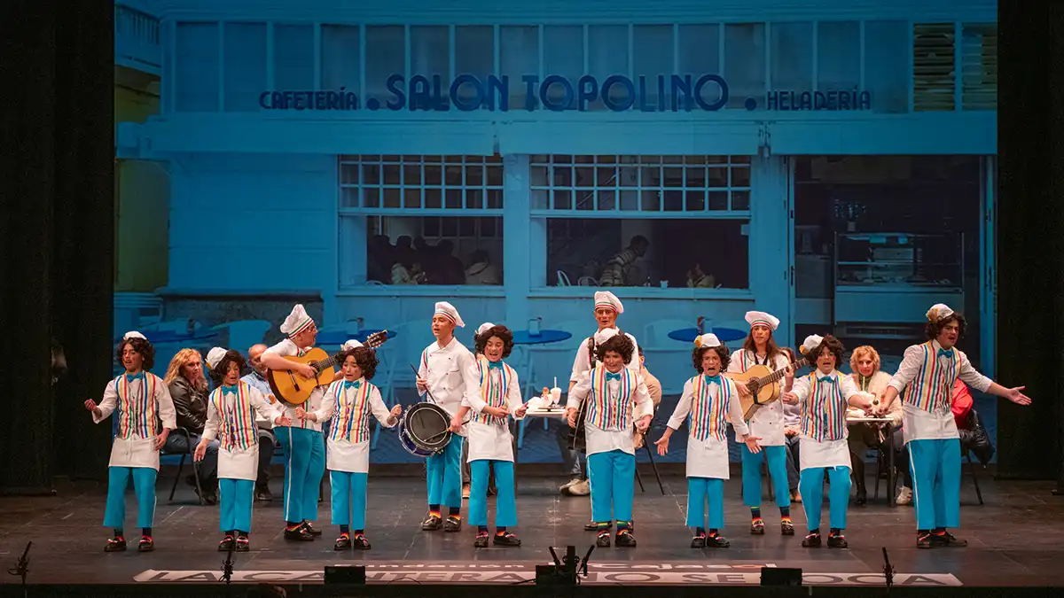 Carnaval en estado puro en la segunda semifinal infantil del COAC 2025