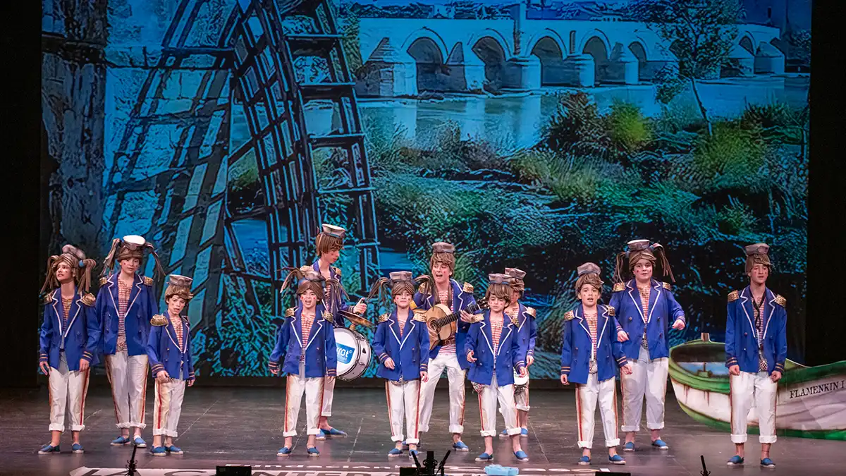 Carnaval en estado puro en la segunda semifinal infantil del COAC 2025