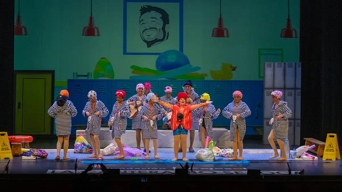 Chirigota infantil en el COAC 2025