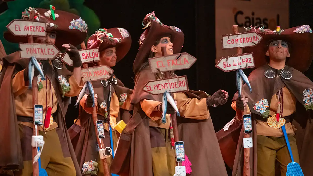 Carnaval en estado puro en la segunda semifinal infantil del COAC 2025