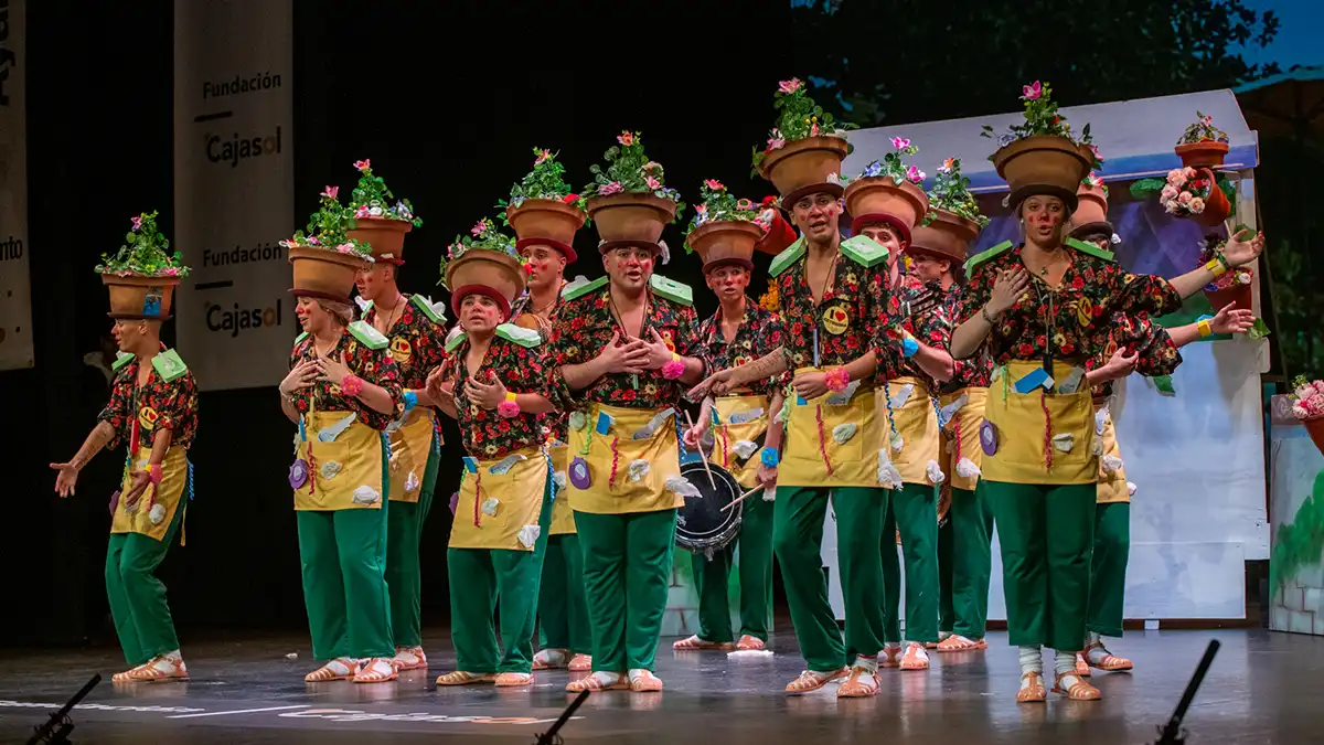 Final de juveniles del COAC 2025. Orden de actuación de las agrupaciones de este viernes 21 de febrero