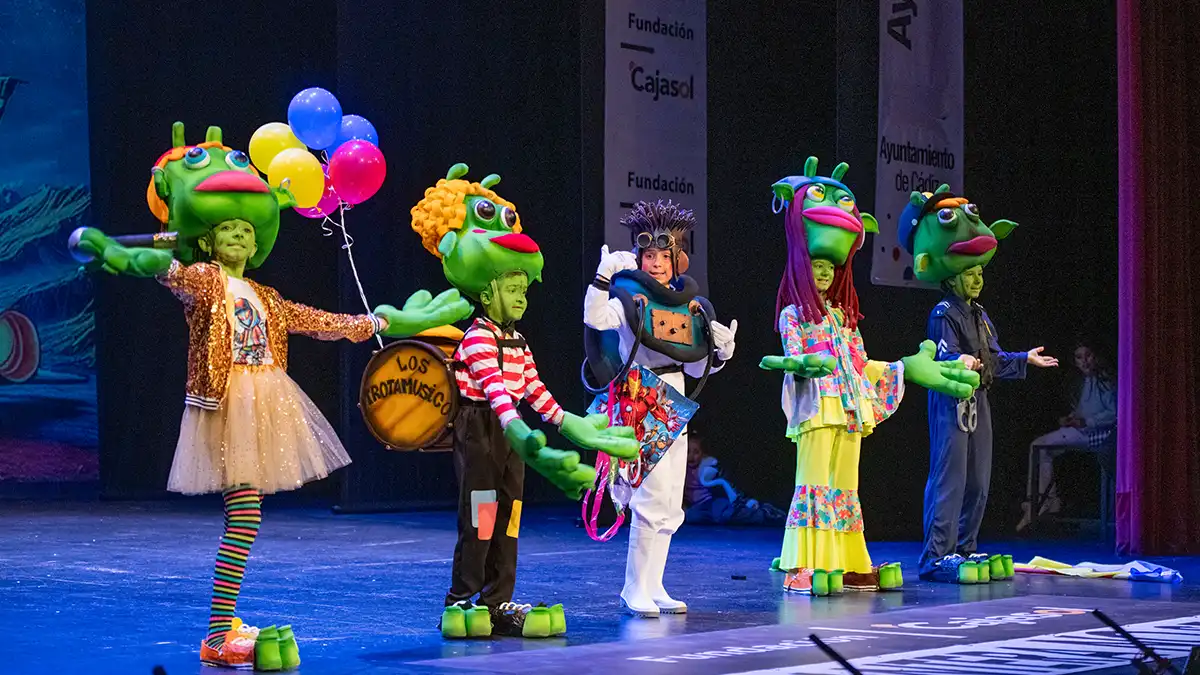 Carnaval en estado puro en la segunda semifinal infantil del COAC 2025