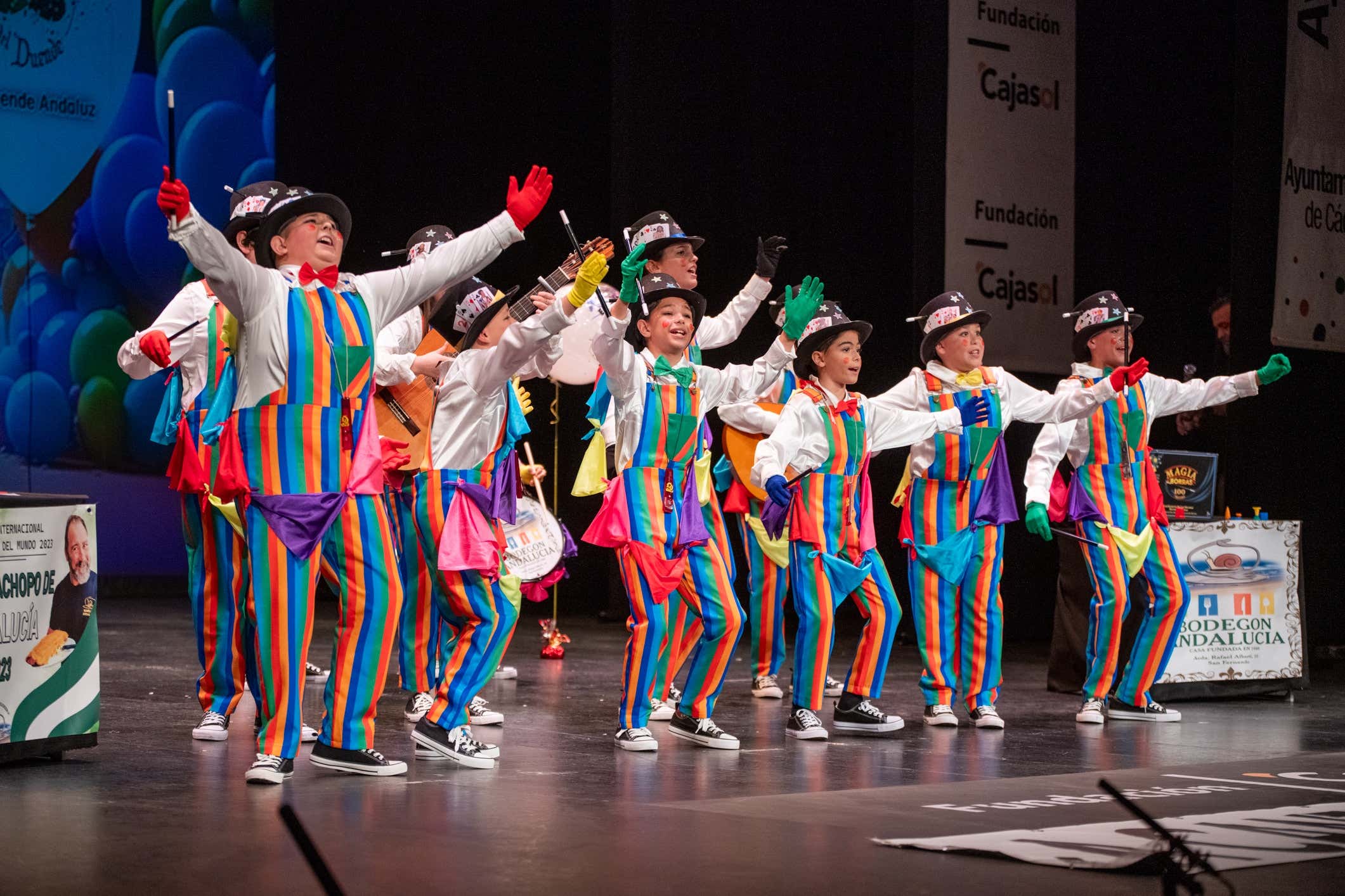 Chirigota infantil en el COAC 2025