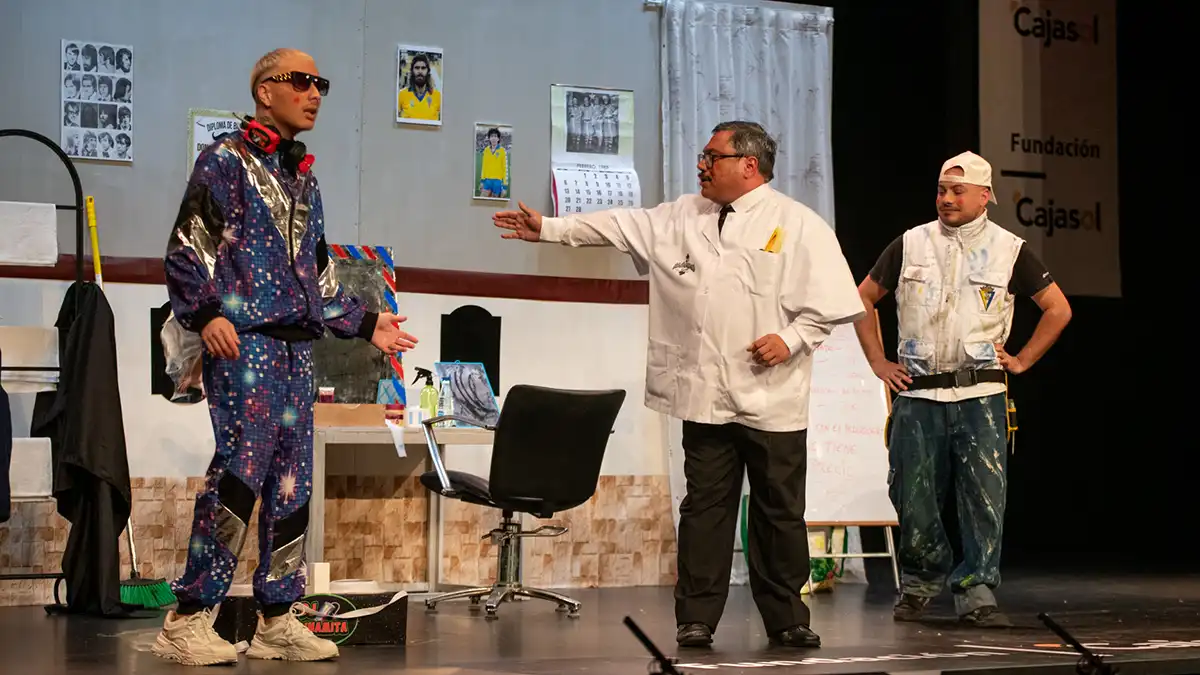 El cuarteto 'Esto está de capa caída' en el Gran Teatro Falla