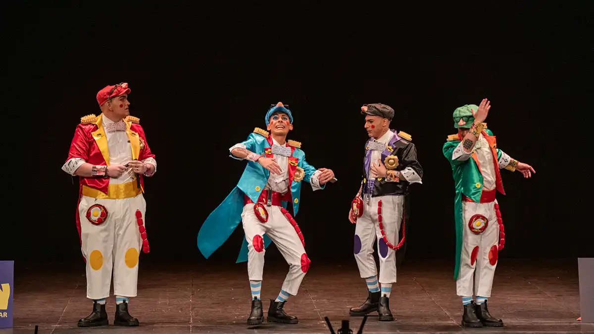 El cuarteto 'Un clásico nunca falla' en el Gran Teatro Falla