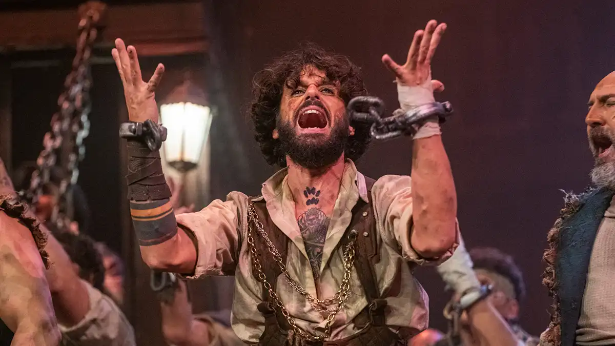 El coro 'El lado oscuro' en el Gran Teatro Falla