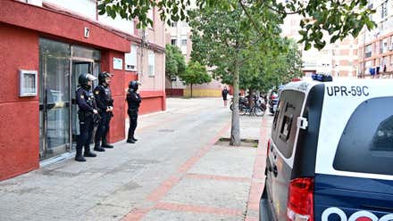 Actuación policial contra el tráfico de drogas en Cádiz