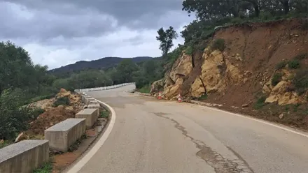 La borrasca Konrad deja trece carreteras cortadas en Cádiz y varias más con circulación restringida