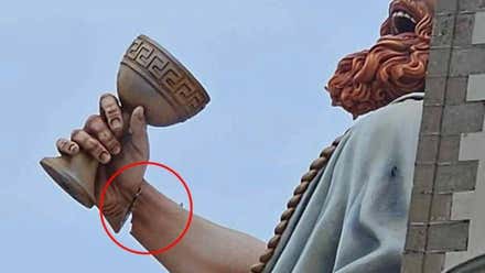 El Baco de Puerta de Tierra acaba el Carnaval afectado