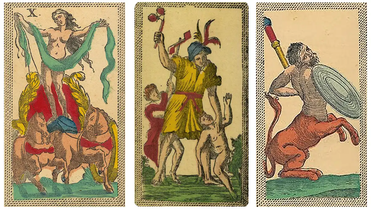 Cartas de Tarot de Minchiate