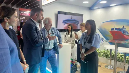La Zona Franca de Cádiz intensifica sus contactos en Colombiamar 2025