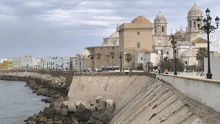 La Aemet activa alertas amarillas por la llegada de la borrasca Nuria a Cádiz