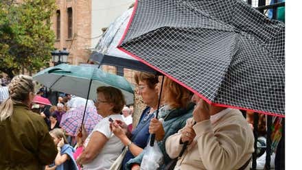 Semana de lluvias en Cádiz, según la Aemet