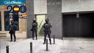 Imagen del vídeo de la Policia Nacional de la operación contra la explotación sexual en Cádiz