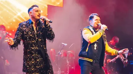 Andy & Lucas en un concierto en Valencia