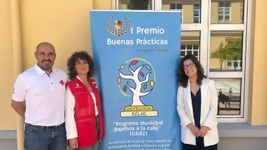 El programa ‘Bajemos a la Calle’ de Cádiz recibe un premio a la buena práctica en Salud
