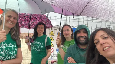 Grupo de Interinos de Cádiz en El Ejido