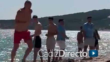 El crack noruego Haaland descubre una de las espectaculares playas de Cádiz