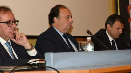 El alcalde de Cádiz, Bruno García, en la presentación del II Congreso Nacional Terrorismo y Prisión.