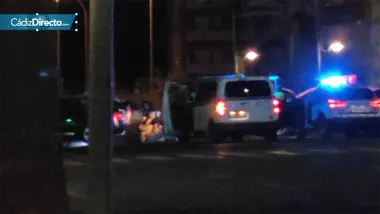 Momento de la detención tomado del vídeo captado por un testigo.