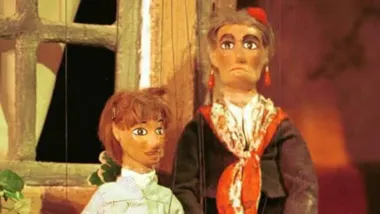 La Tía Norica y Batillo, los personajes de 'El Sainete de la Tía Norica'.