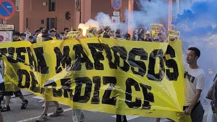 Manifestación convocada por Brigadas Amarillas el pasado domingo.