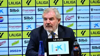 Manuel Vizcaíno durante la rueda de prensa