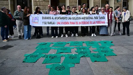 Reciente movilización por la Vivienda en Cádiz