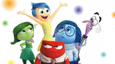 Personajes de la película de Disney 'De revés' en la que se basa este taller.