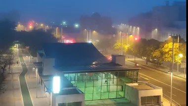 Brumas matinales en Cádiz el 5 de junio