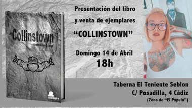Terapia y escritura de la mano: ‘Collinstown’, la nueva novela de Mercedes Lane, se presenta este domingo en Cádiz