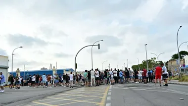 Una de las concentraciones que han realizado las plantillas del metal durante la huelga.