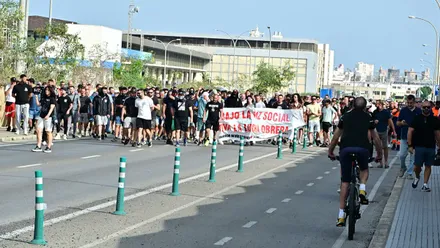 Movilización del metal en Cádiz este 23 de junio.