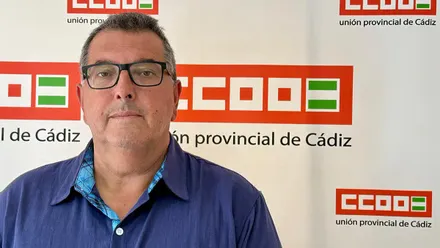 El secretario del Metal de CCOO, Pedro Lloret.