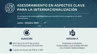 Imagen del programa de aceleración IberoBio, disponible en la web oficial del proyecto