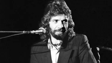 Foto en blanco y negro de Camarón.