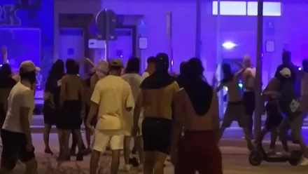 Imagen de los altercados en Torre-Pacheco