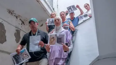 Familias de la finca número 19 de la calle Javier de Burgos