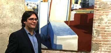 Cecilio Chaves celebra sus 30 años como pintor con una exposición en el Castillo de Santa Catalina de Cádiz