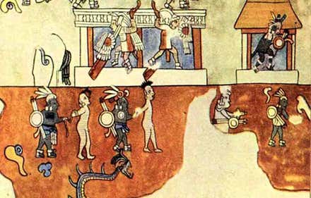 Interpretan un mural en el Templo de los Guerreros, Chichén Itza, donde aparecen aztecas y vikingos