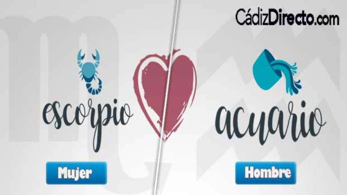 Escorpio y Acuario