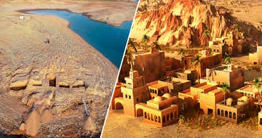 Descubren legendaria ciudad a orillas del río Tigris como consecuencia de la sequía en la zona