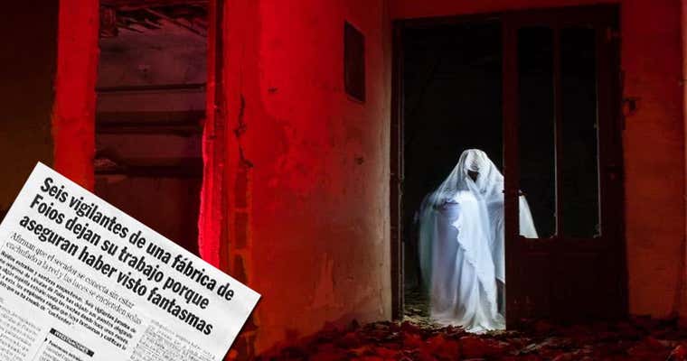 Fenómenos paranormales en la vieja fábrica en Foios en Valencia