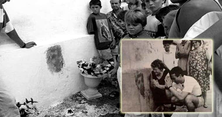 La teleplastía, la "cara del Bélmez", del Cerro del Moro, en Cádiz